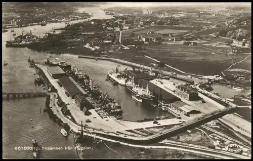 Postcard Göteborg Göteborg Luftbild 1938