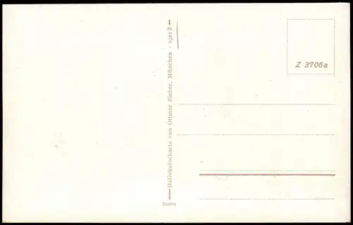 Ludwigsvorstadt-München Bavaria mit Ruhmeshalle Heliokolorkarte 1922