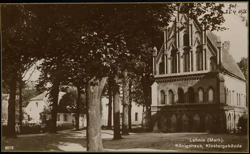 Ansichtskarte Kloster Lehnin Königshaus, Klostergebäude 1926