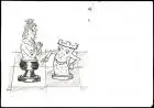 Ansichtskarte  Schach-Spiel (Chess) Motivkarte "seltsame" Spielfiguren 1994