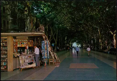 Postales Palma ( de Mallorca) Generalisimo Franco Allee 1982