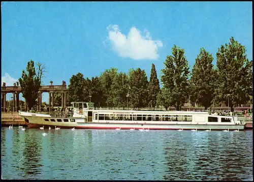 Ansichtskarte Potsdam MS Strandbad Ferch Weiße Flotte Potsdam 1979