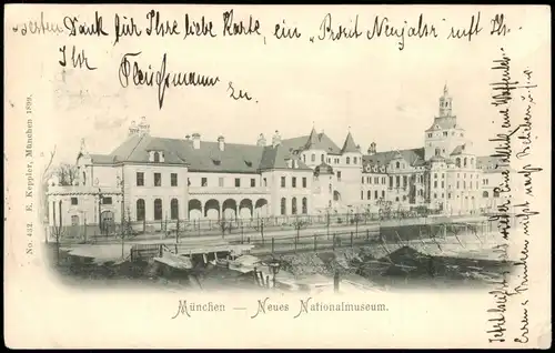 Ansichtskarte München Neues Nationalmuseum 1900/0000