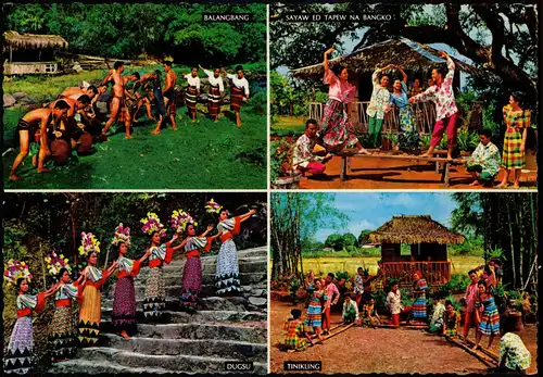 Philippines Various Dances of the Philippines Barangay Folk Dance Troupe 1970