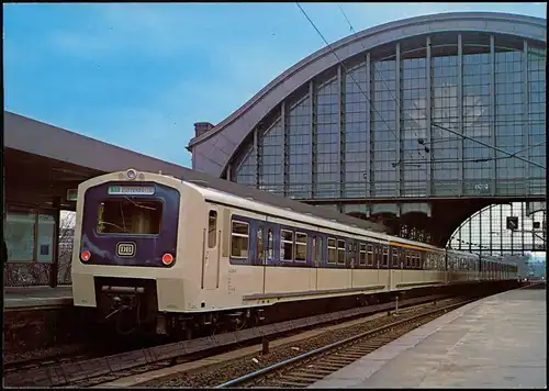 Ansichtskarte Hamburg Verkehr/KFZ - Eisenbahn/Zug/Lokomotive - Bahnhof 1979