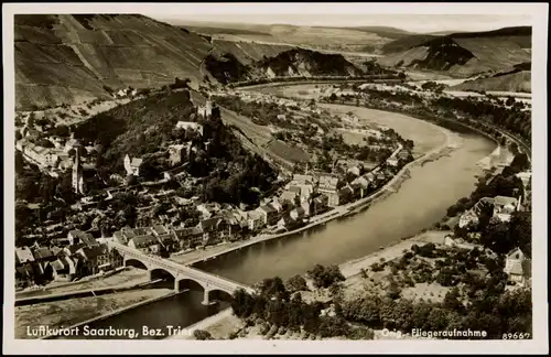 Ansichtskarte Saarburg/Trier Luftbild 1931