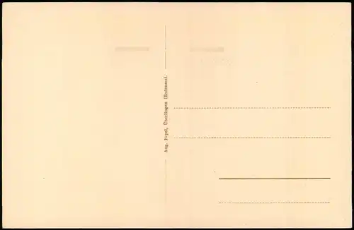 Ansichtskarte Überlingen Reichlin Meldeggsches Patrizierhaus - Stube 1926