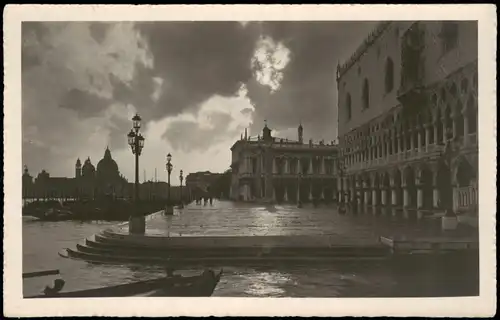 Cartoline Venedig Venezia Palazzo Ducale, Wolken Stimmungsbild 1932