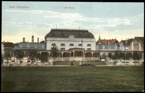 Ansichtskarte Bad Salzuflen Kurhaus 1912
