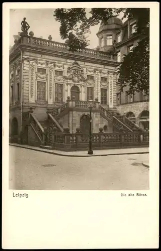 Ansichtskarte Leipzig Die alte Börse. 1928