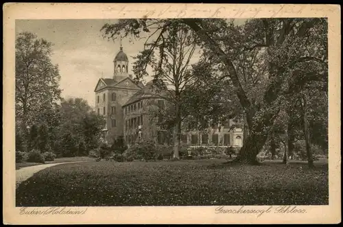 Ansichtskarte Eutin Großherzogliches Schloss 1926