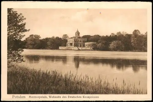 Potsdam Potsdam Marmorpalais, Wohnsitz des Deutschen Kronprinzen 1928