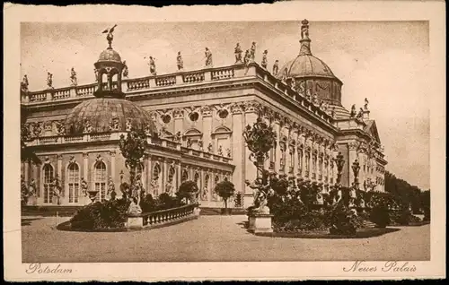 Ansichtskarte Potsdam Neues Palais 1928