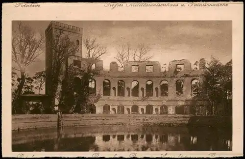 Ansichtskarte Potsdam Großes Militärwaisenhaus 1928