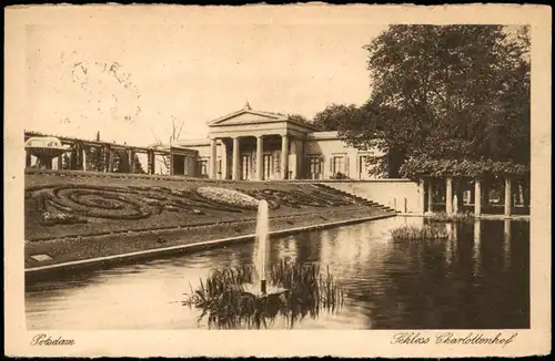 Ansichtskarte Potsdam Charlottenhof (Sanssouci) 1927