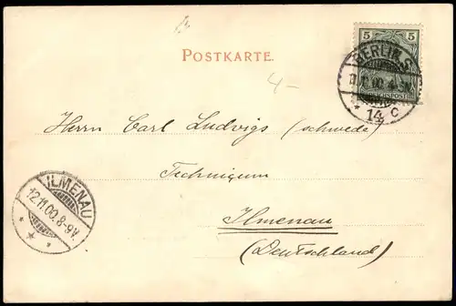 Ansichtskarte Berlin Nationalgalerie, Brücke, Pferdebahn 1900