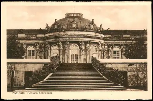 Ansichtskarte Potsdam Sanssouci 1928