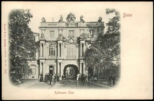 Ansichtskarte Bonn Koblenzertor 1910