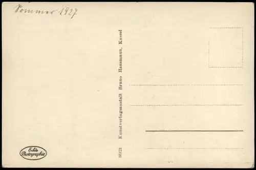 Ansichtskarte Goslar Partie am Rathaus 1927