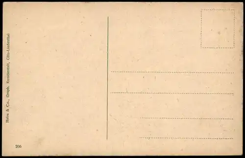 Ansichtskarte Köln Rheinufer Dampfer Steamer 1912