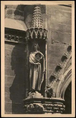 CPA Paris La Sainte-Chapelle Porche Sud. Saint Louis. 1928