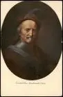 Künstlerkarte Gemälde (Art) Gerard Dou Bildnis Rembrandts Vater 1910