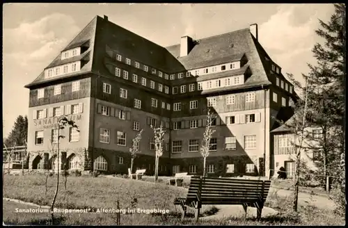 Altenberg (Erzgebirge) Sanatorium "Raupennest" im Erzgebirge 1971