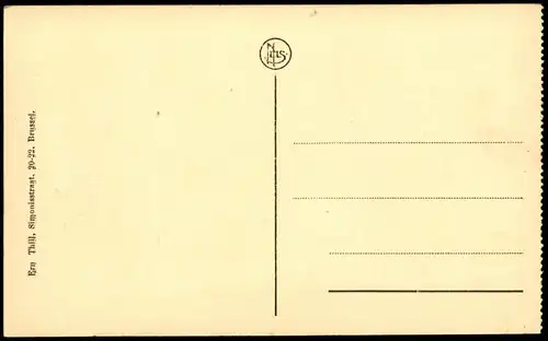 Postkaart Ypern Ieper / Ypres Zaal der Schepenen 1910