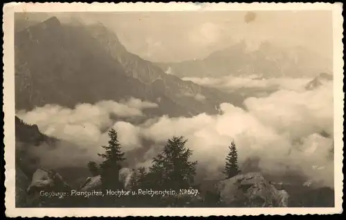 Johnsbach-Admont Gesäuse: Planspitze, Hochtor u. Reichenstein 1932