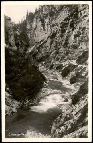 Ansichtskarte Mitterbach am Erlaufsee Ötschergräben 1932