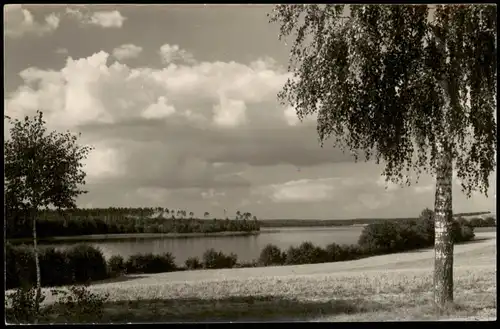 Canow-Wustrow (Mecklenburgische Seenplatte) Krs. Neustrelit Klenz-See 1962