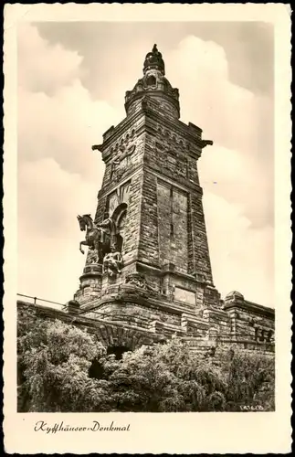 Kelbra (Kyffhäuser) Kaiser-Friedrich-Wilhelm/Barbarossa-Denkmal 1959