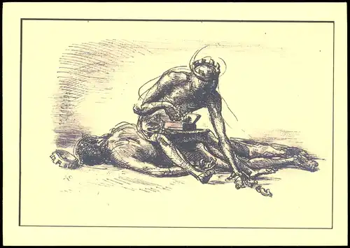 Ansichtskarte  Schach Chess - Spiel Könige Sieger und besiegter 2007