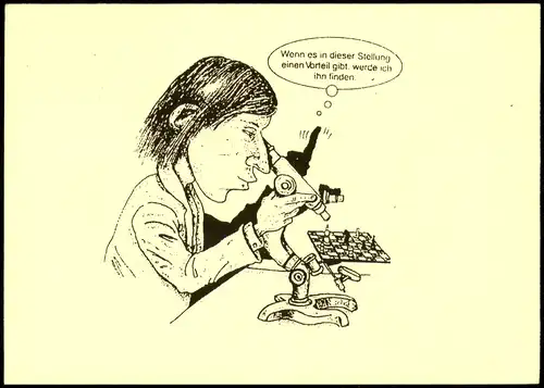 Schach Chess - Spiel Wenn es in dieser Stellung einen Vorteil gibt, werde  2007