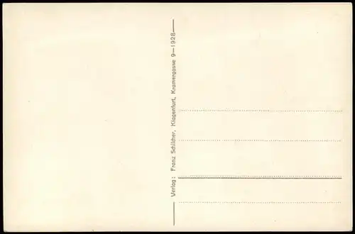Ansichtskarte Reifnitz Blick auf Loretto und Koschutta (2095) 1928