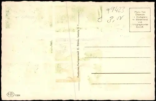 Ansichtskarte Weimar Schloss Belvedere - Orangerie 1934