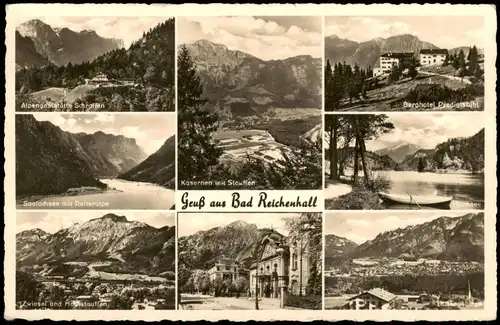 Ansichtskarte Bad Reichenhall Stadt und Umlandansichten MB 1937