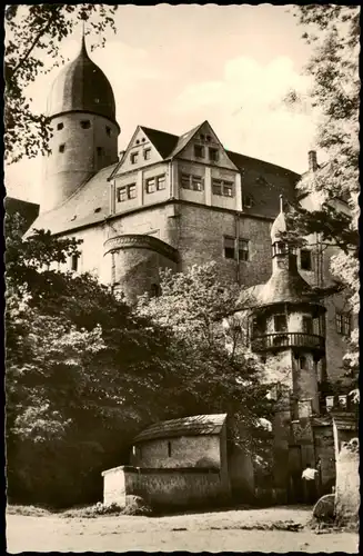 Ansichtskarte Rochsburg-Lunzenau Schloss Rochsburg, Eingang 1961