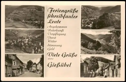 Berggießhübel-Bad Gottleuba-Berggießhübel Stadtansichten, Straßen 1957