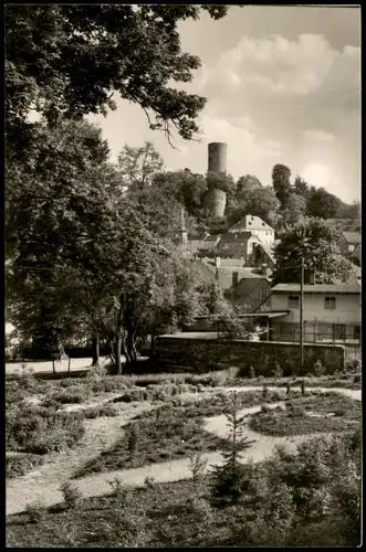 Ansichtskarte Bad Lobenstein Am Botanischen Garten 1959