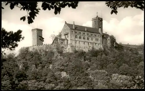 Ansichtskarte Eisenach Wartburg - Fotokarte 19599
