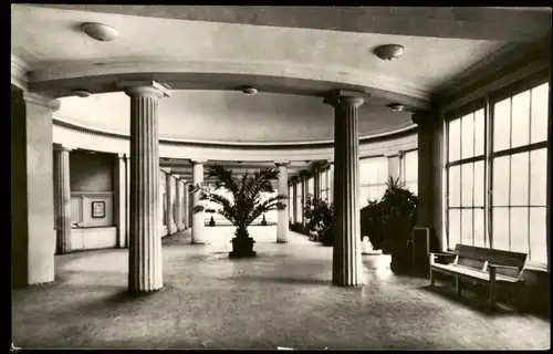 Ansichtskarte Bad Liebenstein Wandelhalle 1963