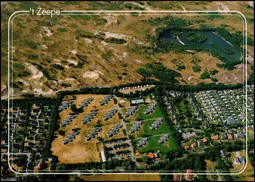Haamstede Euroase - bungalowpark en camping 't ZeepeLuftbild Burgh 1983