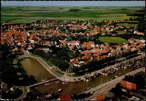 Ansichtskarte Tönning (Amt Eiderstedt) Luftbild 1969