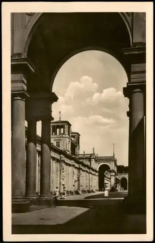 Ansichtskarte Potsdam Sanssouci Orangerie 1954