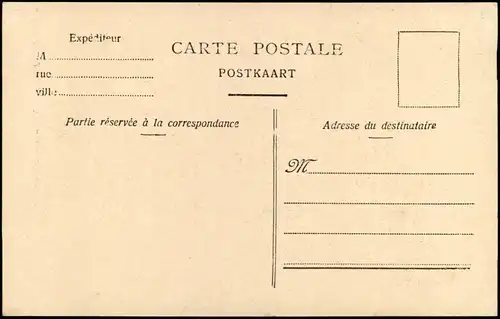 Postkaart Brüssel Bruxelles Monument Anspach 1915