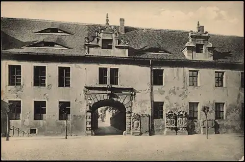 Ansichtskarte Zittau Altes Gymnasium 1912