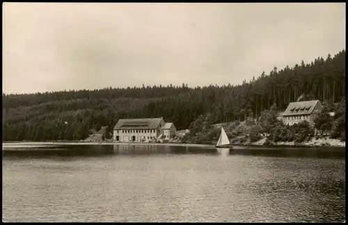 Ansichtskarte Frankenhain Lütschetalsperre 1967