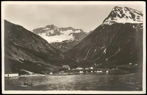 Postcard Norwegen Allgemein Stadt Øie Oie Norway Norge 1928