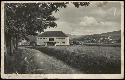 Ansichtskarte Hilchenbach Jugendherberge 1935